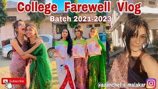 Farewell day in College || Vlog