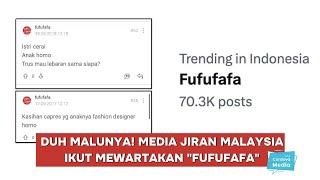 Malunya! Media Jiran Malaysia ikut Beritakan "Fufufafa", dari Kata-kata Kasar hingga Pelec3hannya