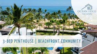 Penthouse in Beachfront Community in Playa Las Ballenas | Las Terrenas | Ocean Edge Real Estate