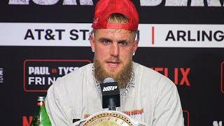 Jake Paul vs Mike Tyson FULL Post Fight Press Conference Video • Paul vs Tyson