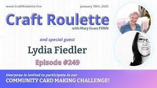 Craft Roulette Episode #249 featuring Lydia Fiedler (@UnderstandBlue)