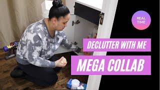 DECLUTTER AND ORGANIZE UNDER MY SINK WITH ME // WOMEN SUPPORTING WOMEN COLLAB