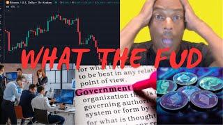 why is the crypto market down today: what the FUD?!!