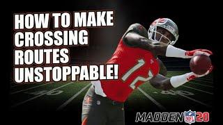 How to make Crossing Routes Unstoppable in Madden 20!