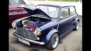 Austin mini 1986 modifiée au ClassiCars Expo de Casa 2018