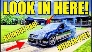 I Tried Buying The Rarest Holden Ute In The Country From The COOLEST Car Guy! INSANE BACKYARD!