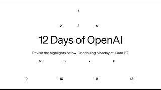 o3 출시!!! 12 Days of OpenAI - 마지막날 함께봐요!!