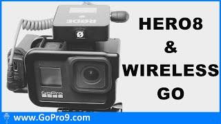 Vlogging on a GoPro Hero 8 & RODE Wireless GO - external clip on wireless lavalier mic