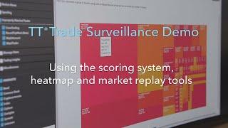 TT® Trade Surveillance Demo: Using the scoring system, heatmap and market replay tools