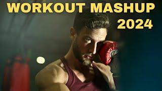 BOLLYWOOD WORKOUT SONGS MIX 2024 | HINDI GYM WORKOUT MOTIVATIONAL DANCE NON STOP MIX REMIXES 2024