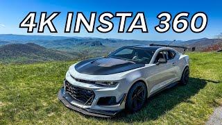 CAMARO ZL1 1LE MOUNTAIN RUN 4K / INSTA 360 X4 / PORSCHE GT4