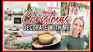 DECORATING FOR CHRISTMAS 2O23 | COZY LIVING ROOM CHRISTMAS DECOR IDEAS