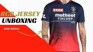 RCB Official Original Team Kit Jersey Unboxing | RCB Official Jersey 2022 | RCB New Jersey | RCB2022