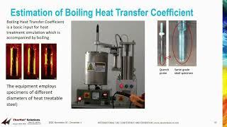 Estimation of boiling heat transfer coefficient