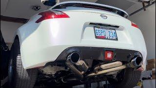 370Z gets a MOTORDYNE EXHAUST (LOUD) - E370