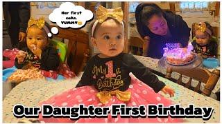 Our Daughter First Birthday| She's growing up so fast| Filam baby