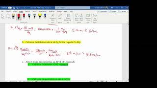 2023 Fall NUR 240 CCAC Allegheny Dosage Calculation Review 1