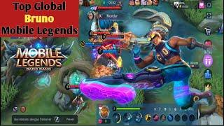 Top Global Bruno |  Ame.   | Mobile legends