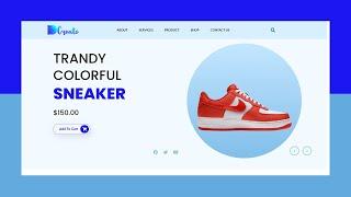 Landing Page Website Design for Shoes | WordPress Elementor Tutorial #9 | DCreato Academy