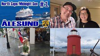 Ålesund (Norway), Molja Lighthouse, Storhaugen Park, Port Shopping - HAL North Cape/Midnight Sun