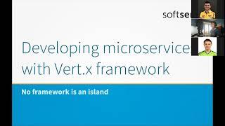 Developing microservices with Vertx Framework. Part 2 (Practice) by Dmytro Buriak