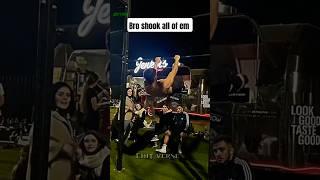 One Man Took Over the Street with Just a Bar  #shorts #calisthenics