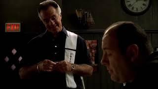 The Sopranos Paulie Robs Minn of her money to pay tony scene