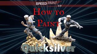 The Quickest Way to Paint Quicksilver - How to Paint Marvel Zombies