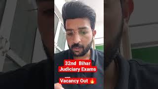 Bihar Judiciary Vacancy Out  Bumper Vacancy 155 | 32nd Bihar Judiciary Vacancy Out #judiciaryexam