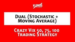 Crazy Vix 50, 75, 100 Trading Strategy: Dual #Stochastic + Dual Moving Average