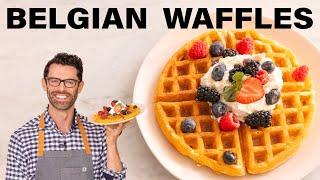 Easy Belgian Waffles Recipe