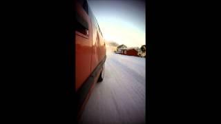 Winter Drifting Omega 8v Turbo.