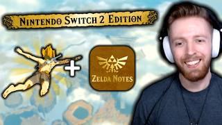 Testing out TotK Switch 2 Edition + Zelda Notes!