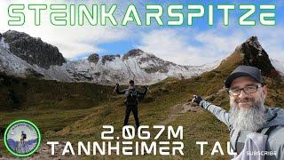 Vom Vilsalpsee zur Steinkarspitze (2.067m) | Wunderschönes Tannheimer Tal | Landsberger Hütte