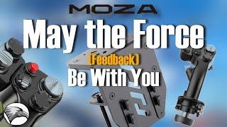 Moza Flight Grip & Desk Mount | Recommended for use with AB9 Force Feedback Base