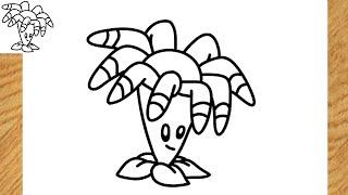 How to draw Bloomerang from Plants vs Zombies 2 pvz