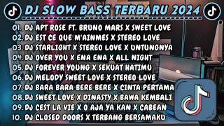 DJ SLOWBASS TERBARU 2024 || DJ APT ROSE FT. BRUNO MARS X SWEET LOVE || DJ EST CE QUE M'AINMES VIRAL