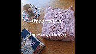 Creanelia brei-en haakpodcast nr. 29 NL | Tresse sweater, Tolsta tee, Pampas tee en een test knit