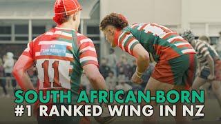 The South African winger who decimated New Zealand schoolboy rugby