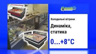 Холодильні вітрини, холодильні шафи, морозильні камери. Торгове обладнання в магазин. Компанія ПАУК