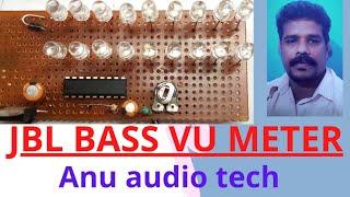 vu meter audio level led rgb single ic circuit diagram simple