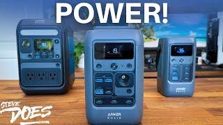 3 Portable Power Stations in 2024 Every Outdoor Enthusiast Needs to Know! Anker SOLIX C300 Series