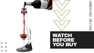 WINE AIR AERATOR REVIEW [Venturi] - Can It Replace Your Decanter???