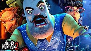 ПРОЩАЙ, ПРИВЕТ СОСЕД 2..  Hello Neighbor 2 Полное Прохождение & Концовка