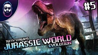 Tefty Streams Jurassic World Evolution on PC - Episode 5