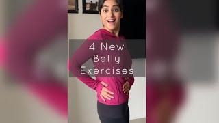 4 Exercises to burn belly fat at Home | by GunjanShouts #Shorts