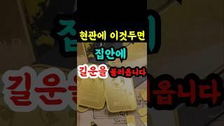 현관에 '이것'두면 집안의 기운이 좋아지고 엄청난 행운이 옵니다 #풍수