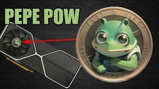 PEPE POW | Minable PEPE Coin?