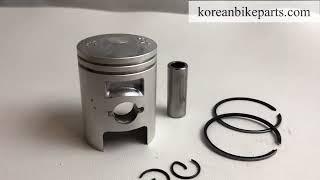 Engine Piston With Rings Set Daelim Tapo 50 SJ50 E-FIVE