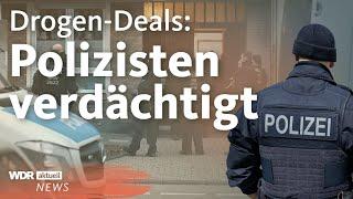 Drogendealer bei der Polizei? Zwei Bundespolizisten bei Razzia festgenommen | WDR Aktuelle Stunde